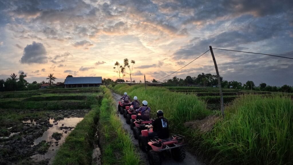 sunset quad bike bali