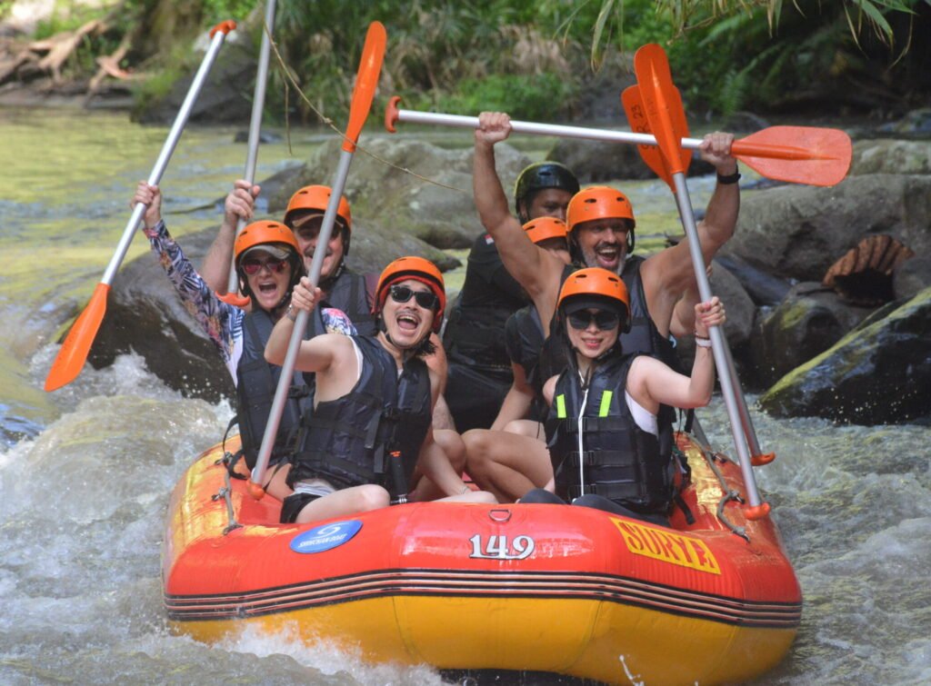 Rafting a Bali