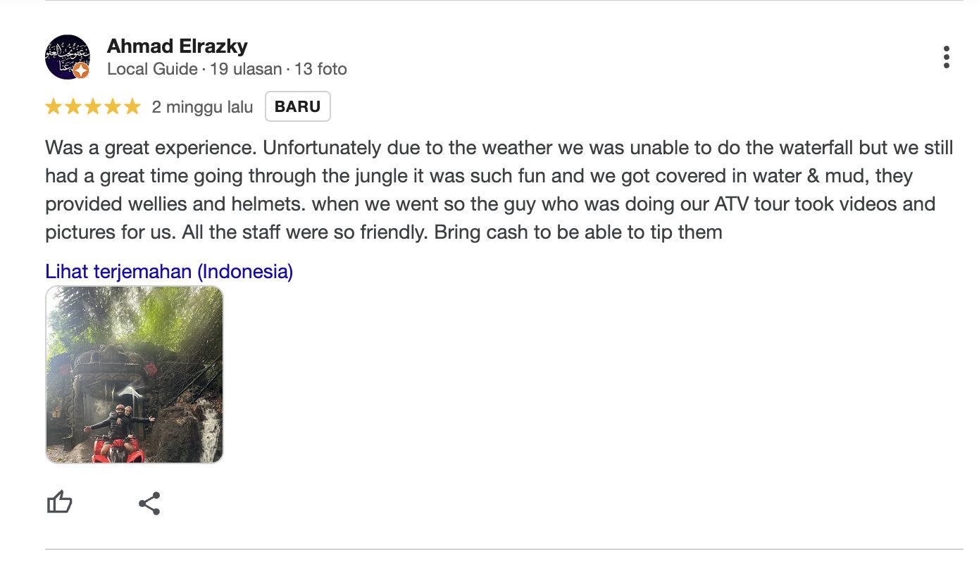 Positive review 3