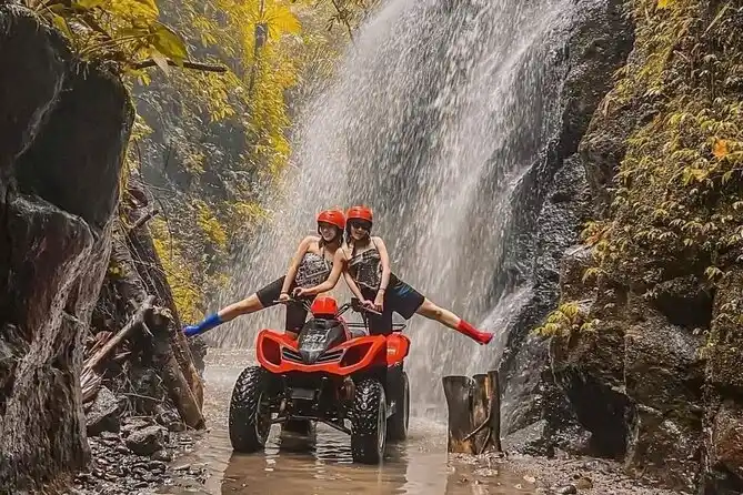 Family Friendly Waterfall ATV Track in Gianyar