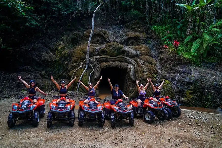 Gorilla Cave and Waterfall ATV