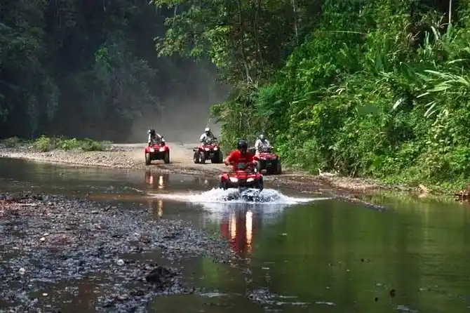 Jungle, and Waterfall ATV Experience