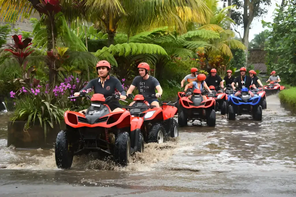 single or tandem quad bike in Bali
