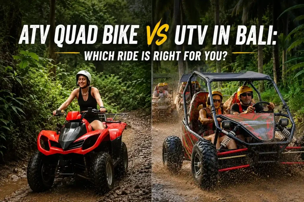 ATV Quad Bike vs UTV in Bali Which Ride Is Right for You