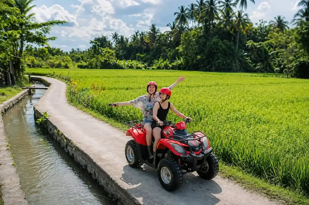 Quad Bike Adventure Near Tegalalang Rice Terrace
