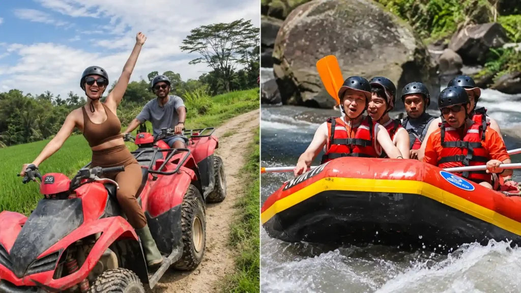 Best Time of Day to Do ATV and Rafting Combo in Bali_11zon
